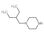 cas no 57184-38-0 is Piperazine, 1-(2-ethylbutyl)- (9CI)