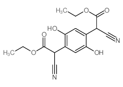 cas no 57271-90-6 is 1,4-Benzenediaceticacid, a1,a4-dicyano-2,5-dihydroxy-, 1,4-diethyl ester
