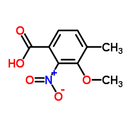 cas no 57281-77-3 is 3-Methoxy-4-methyl-2-nitrobenzoic acid
