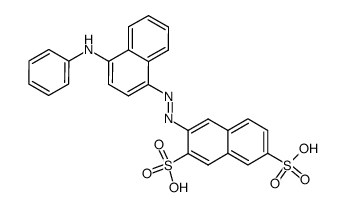 cas no 57322-42-6 is 3-(4-ANILINO-1-NAPHTHYLAZO)-2,7-NAPHTHALENEDISULFONIC ACID