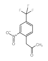 cas no 57330-58-2 is 1-[2-nitro-4-(trifluoromethyl)phenyl]propan-2-one