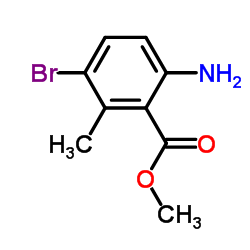 cas no 573692-58-7 is Methyl 6-amino-3-bromo-2-methylbenzoate