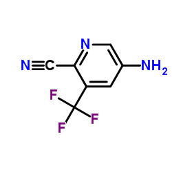 cas no 573762-62-6 is 5-Amino-3-(trifluoromethyl)picolinonitrile