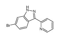 cas no 574758-37-5 is 6-bromo-3-pyridin-2-yl-1H-indazole