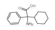 cas no 57496-24-9 is 2-amino-2-cyclohexyl-2-phenylacetic acid