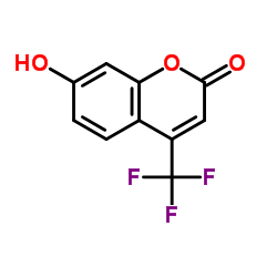 cas no 575-03-1 is 7-Hydroxy-4-(trifluoromethyl)coumarin