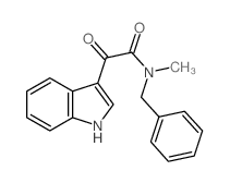 cas no 57547-34-9 is N-benzyl-2-(1H-indol-3-yl)-N-methyl-2-oxo-acetamide