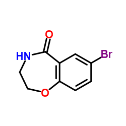 cas no 5755-05-5 is 7-Bromo-3,4-Dihydrobenzo[F][1,4]Oxazepin-5(2h)-One