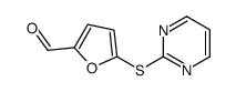 cas no 57603-82-4 is 5-(PYRIMIDIN-2-YLSULFANYL)-FURAN-2-CARBALDEHYDE