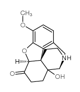 cas no 57664-96-7 is (4R,4aS,7aR,12bS)-4a-hydroxy-9-methoxy-1,2,3,4,5,6,7a,13-octahydro-4,12-methanobenzofuro[3,2-e]isoquinoline-7-one