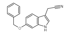 cas no 57765-24-9 is 2-(6-phenylmethoxy-1H-indol-3-yl)acetonitrile