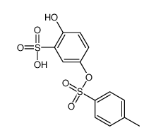 cas no 57775-26-5 is 2-hydroxy-5-(4-methylphenyl)sulfonyloxybenzenesulfonic acid