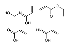 cas no 57863-50-0 is ethyl prop-2-enoate,N-(hydroxymethyl)prop-2-enamide,prop-2-enamide,prop-2-enoic acid