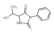 cas no 5789-21-9 is 4-Imidazolidinone,5-(1-hydroxyethyl)-3-phenyl-2-thioxo-