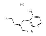 cas no 57913-68-5 is 2-chloro-N-ethyl-N-[(2-methylphenyl)methyl]ethanamine,hydrochloride