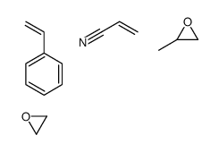 cas no 58050-75-2 is 2-methyloxirane,oxirane,prop-2-enenitrile,styrene
