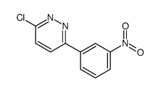 cas no 58059-33-9 is Pyridazine, 3-chloro-6-(3-nitrophenyl)-
