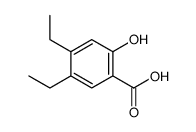 cas no 58138-55-9 is 4,5-diethyl-2-hydroxybenzoic acid