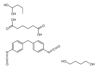 cas no 58180-53-3 is POLY[4,4'-METHYLENEBIS(PHENYL ISOCYANATE)-ALT-1,4-BUTANEDIOL/POLY(BUTYLENE ADIPATE)]