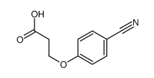 cas no 58228-89-0 is 3-(4-Cyanophenoxy)propionic Acid