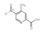 cas no 5832-43-9 is 4-Methyl-5-Nitro-2-Pyridinecarboxylic Acid