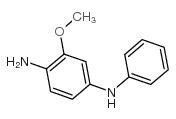 cas no 5840-10-8 is 2-Methoxy-N4-phenyl-1,4-phenylenediamine