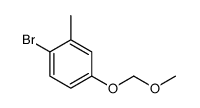 cas no 58402-70-3 is Benzene, 1-bromo-4-(methoxymethoxy)-2-methyl-