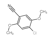 cas no 58543-89-8 is 4-chloro-2,5-dimethoxybenzonitrile
