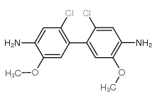 cas no 5855-70-9 is 2,2'-DICHLORO-5,5'-DIMETHOXYBENZIDINE