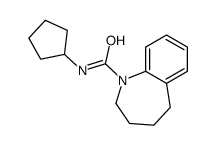 cas no 585574-69-2 is 1H-1-Benzazepine-1-carboxamide,N-cyclopentyl-2,3,4,5-tetrahydro-(9CI)