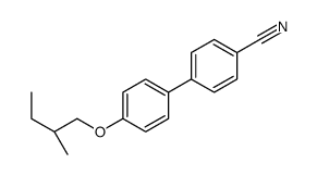 cas no 58600-86-5 is (S)-(+)-4'-(2-METHYLBUTOXY)-4-BIPHENYLCARBONITRILE