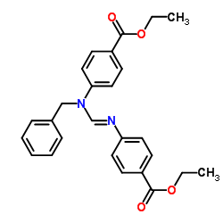 cas no 586400-06-8 is N,N'-Bis(4-ethoxycarbonylphenyl)-N-benzylformamidine