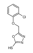 cas no 58695-63-9 is 5-(2-CHLORO-PHENOXYMETHYL)-[1,3,4]OXADIAZOLE-2-THIOL