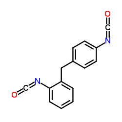 cas no 5873-54-1 is o-(p-Isocyanatobenzyl)phenyl isocyanate