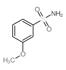 cas no 58734-57-9 is 3-METHOXYBENZENESULPHONAMIDE