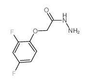 cas no 588676-13-5 is 2-(2,4-Difluorophenoxy)acetohydrazide