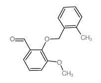 cas no 588681-48-5 is 3-METHOXY-2-[(2-METHYLBENZYL)OXY]BENZALDEHYDE