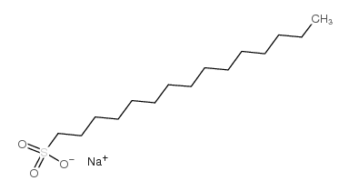 cas no 5896-54-8 is sodium,pentadecane-1-sulfonate