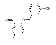 cas no 590376-26-4 is 5-CHLORO-2-[(3-METHYLBENZYL)OXY]BENZALDEHYDE