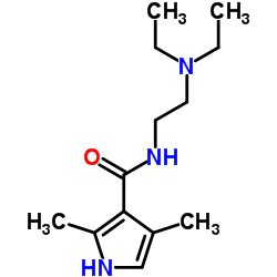 cas no 590424-05-8 is N-[2-(DiethylaMino)ethyl]-2,4-diMethyl-1H-pyrrole-3-CarboxaMide
