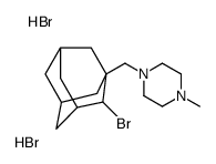 cas no 59177-67-2 is 1-[(2-bromo-1-adamantyl)methyl]-4-methyl-piperazine dihydrobromide