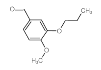 cas no 5922-56-5 is 4-Methoxy-3-propoxybenzaldehyde