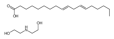 cas no 59231-42-4 is (9Z,12Z)-octadeca-9,12-dienoic acid, compound with 2,2'-iminodiethanol (1:1)