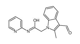 cas no 592549-71-8 is 1H-Indole-1-acetamide,3-formyl-2-methyl-N-2-pyridinyl-(9CI)