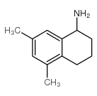 cas no 59376-79-3 is 5,7-DIMETHYL-1,2,3,4-TETRAHYDRO-NAPHTHALEN-1-YLAMINE