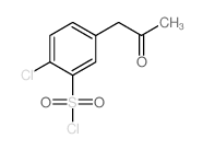 cas no 593960-71-5 is 2-CHLORO-5-(2-OXOPROPYL)BENZENE-1-SULFONYL CHLORIDE