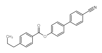 cas no 59443-79-7 is 4-Cyanobiphenyl-4'-propylbenzoate