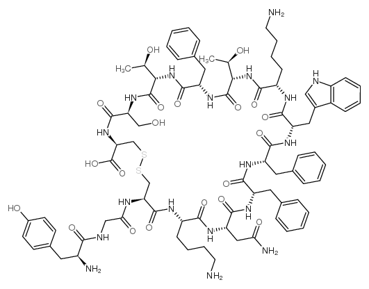 cas no 59481-23-1 is [Tyr1]-Somatostatin-14