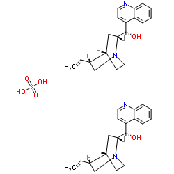 cas no 5949-16-6 is (9S)-Cinchonan-9-ol sulfate (2:1)