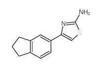 cas no 59543-75-8 is 4-(2,3-dihydro-1H-inden-5-yl)-1,3-thiazol-2-amine